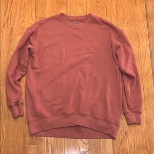 Aerie oversized XS Rust hoodie/Noodie long sleeve